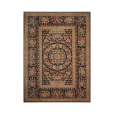 11' 9''x16' 7'' Chocolate Tan Aqua Color Hand Knotted Aubusson Savonnerie 100% Wool Traditional Oriental Rug